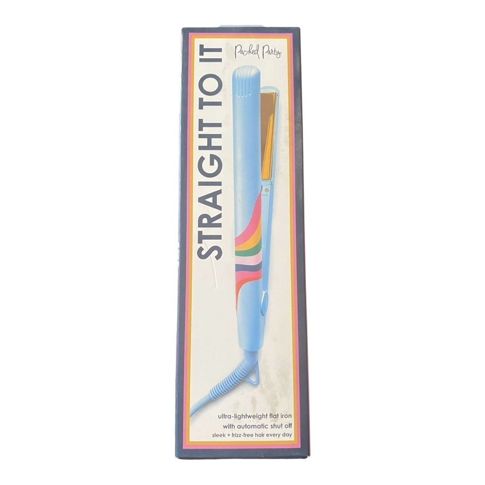#117-NWT-PACKED PARTY-STRAIGHT TO IT ULTRA LIGHTWEIGHT FLAT IRON